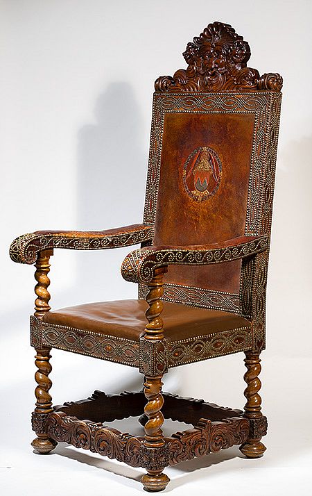 Armchair with the Waderé arms, designed by Heinrich Waderé, c. 1892–95