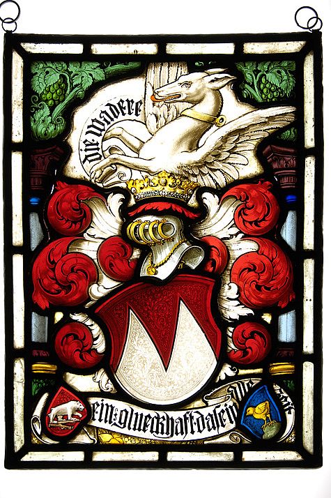 The Waderé family arms