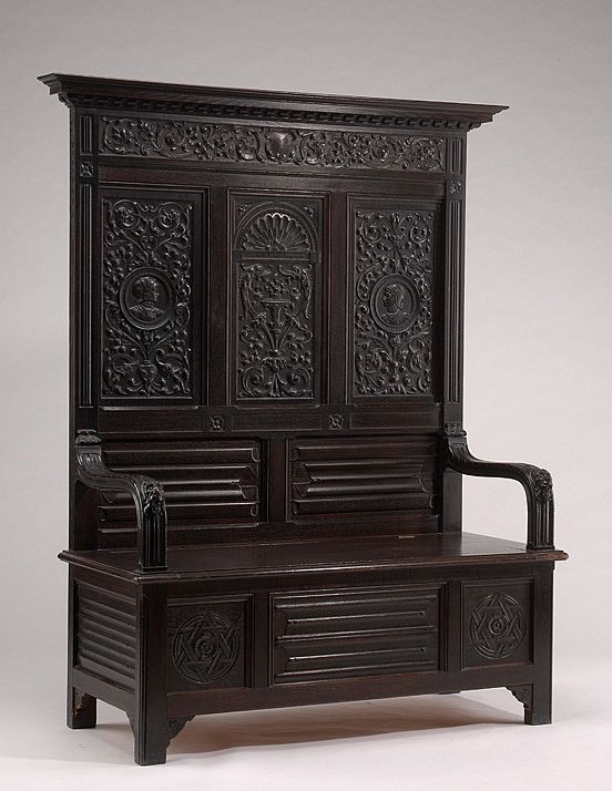 Seat chest with back